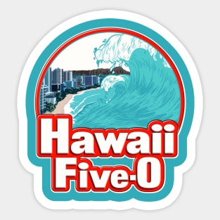 HAWAII 5-0 Sticker